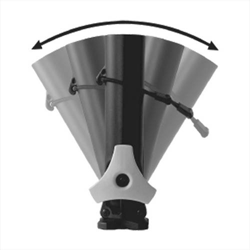 Clicgear Regenschirmhalter justierbar 1