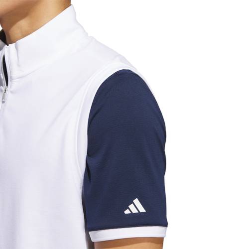Adidas M Elevated 1/4 Zip Pullover Vest 2