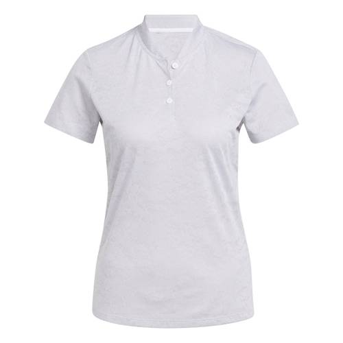 Adidas W Jacquard Short Sleeve Polo Shirt 13