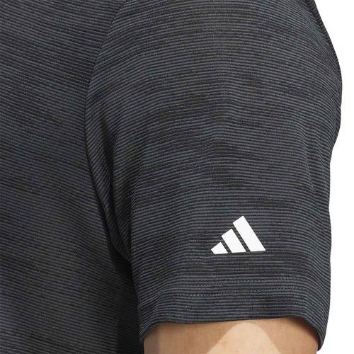 Adidas M Ultimate365 Textured Stripe Polo Shirt 6