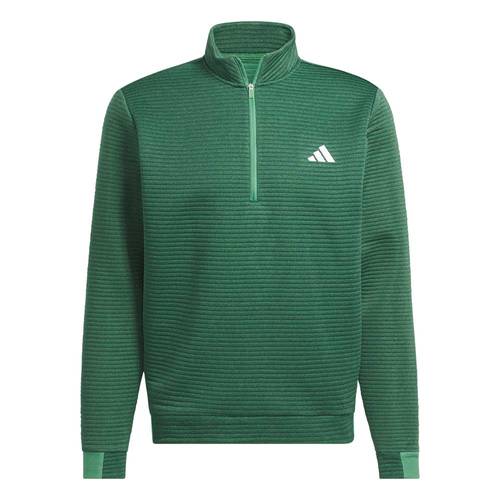 Adidas M Ultimate365 Dwr Textured 1/4 Zip Sweatshirt 10