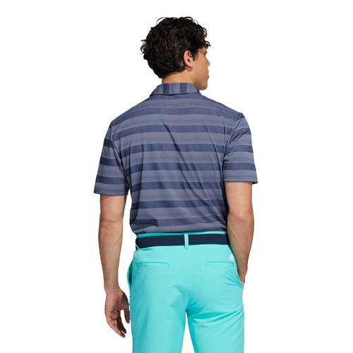 Adidas M Two Colour Stripe Polo 3