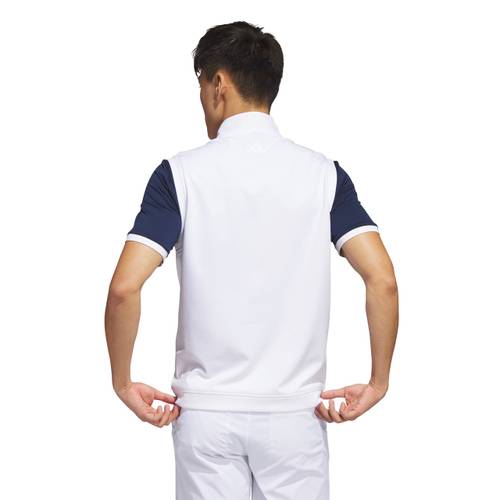 Adidas M Elevated 1/4 Zip Pullover Vest 1