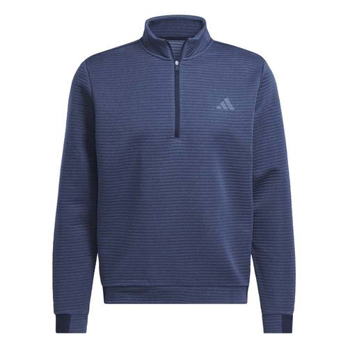 Adidas M Ultimate365 Dwr Textured 1/4 Zip Sweatshirt 14