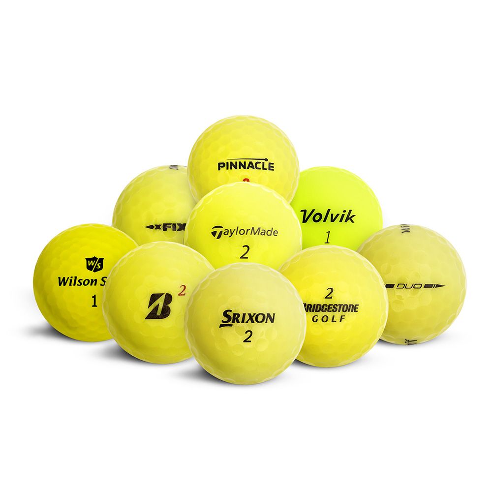 Gule Golfbolde 50-pak 2