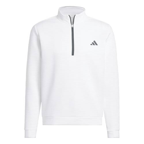 Adidas M Ultimate365 Dwr Textured 1/4 Zip Sweatshirt 13