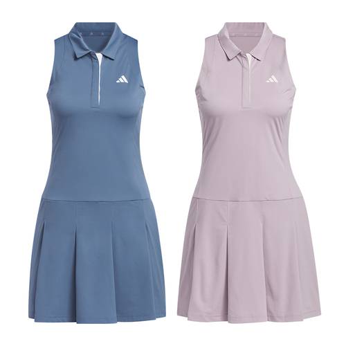 Adidas W Ultimate365 Tour Twistknit Pleated Dress 9