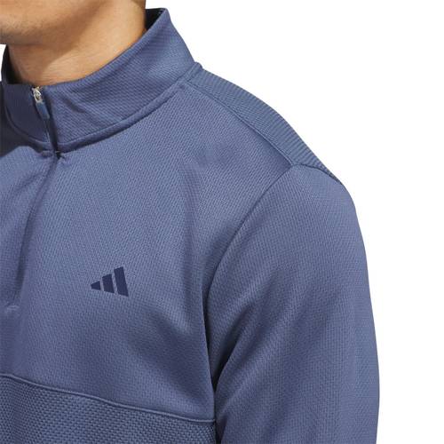 Adidas M Ultimate365 Textured 1/4 Zip Pullover 7