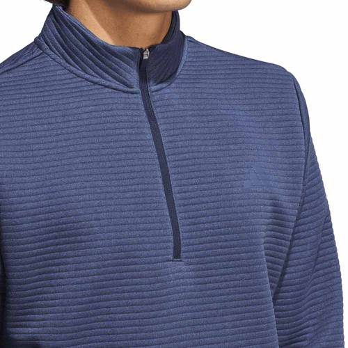 Adidas M Ultimate365 Dwr Textured 1/4 Zip Sweatshirt 6