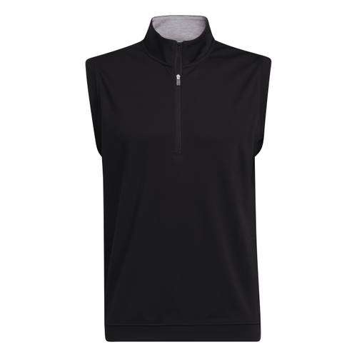 Adidas M Elevated 1/4 Zip Pullover Vest 10