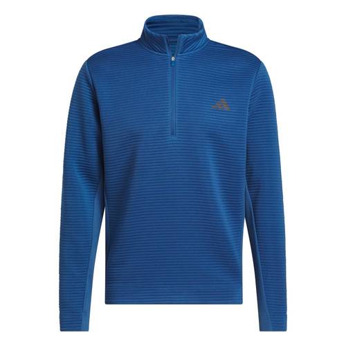 Adidas M Ultimate365 Dwr Textured 1/4 Zip Sweatshirt 15