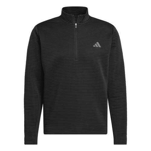 Adidas M Ultimate365 Dwr Textured 1/4 Zip Sweatshirt 12