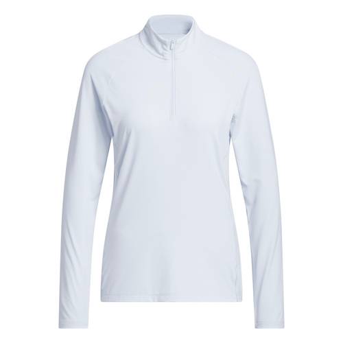 Adidas W Ultimate 365 Solid 1/4 Zip Mock 9