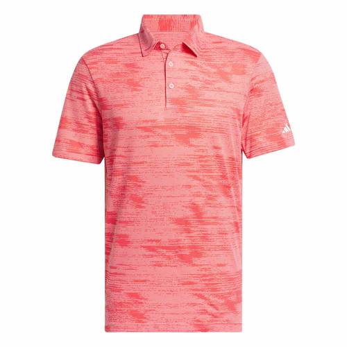 Adidas M Ultimate365 Textured Stripe Polo Shirt 8