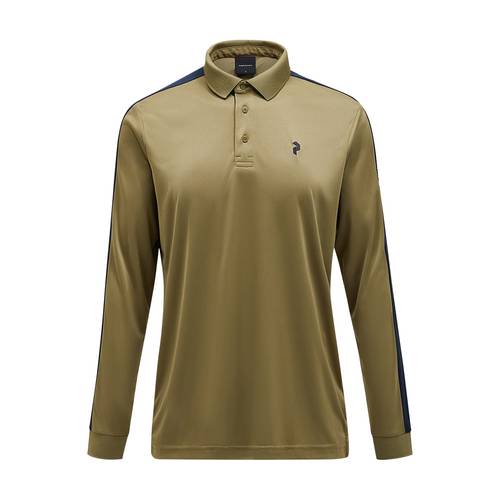 Peak Performance M Player LS Polo 18