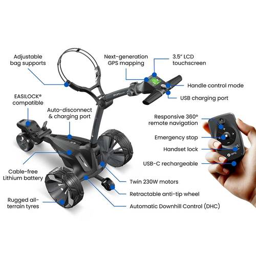 Motocaddy M7 GPS Remote 2026 6