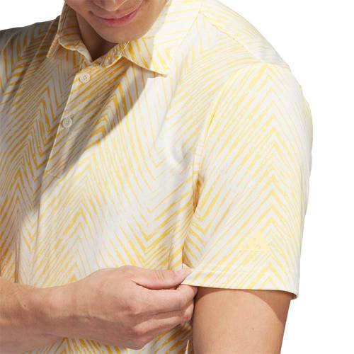 Adidas M Ultimate365 Allover Print Polo Shirt 7