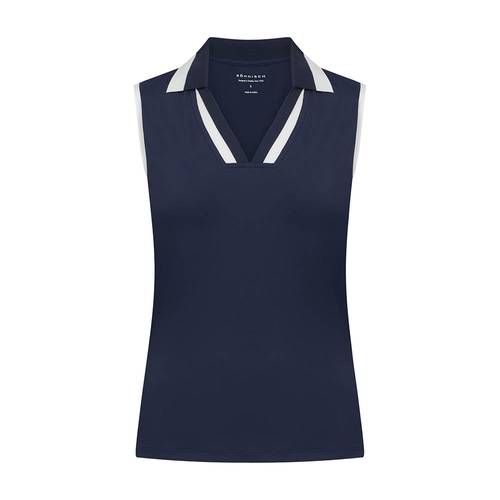 R�hnisch W Essential Sleeveless Poloshirt 5