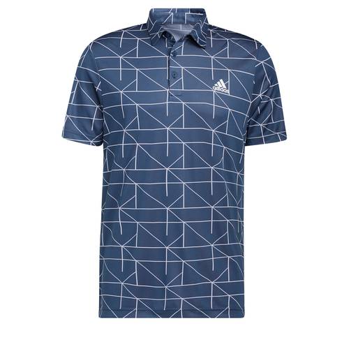 Adidas M Jacquard Polo Shirt 13