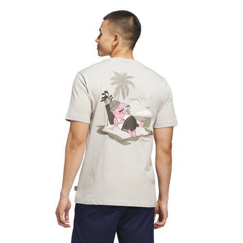Adidas M Golf Chip In Paradise Graphic T-shirt 2