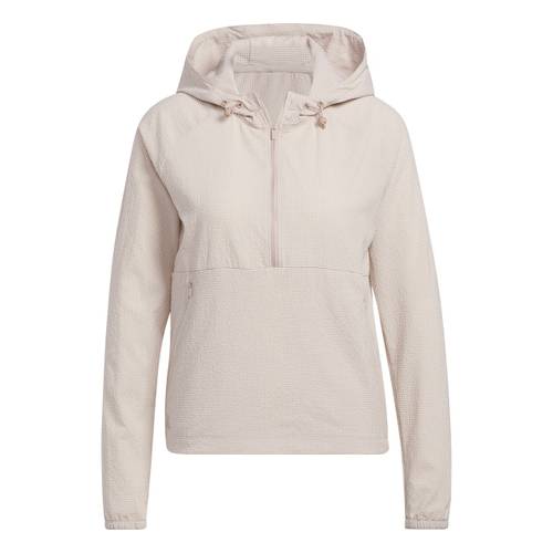 Adidas W Seersucker 1/4 Zip Hoodie 12