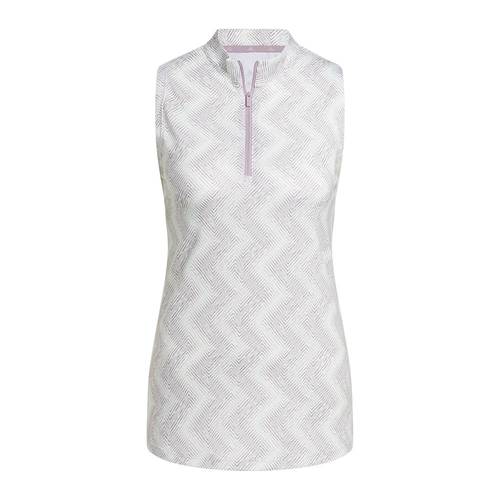 Adidas W Ultimate365 Ottoman Printed Polo 1