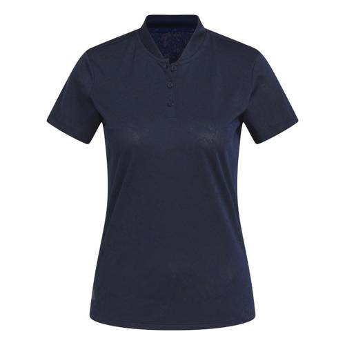Adidas W Jacquard Short Sleeve Polo Shirt 14