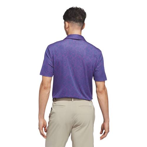 Adidas M Ultimate365 Mesh Tango Print Climacool Polo 12