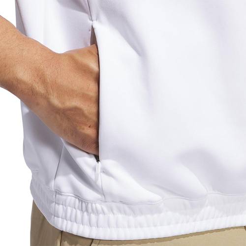 Adidas M Ultimate365 Short Sleeve 1/2 Zip Pullover 10