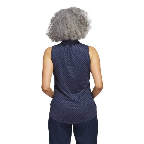 Adidas W Ultimate 365 Printed Sleeveless Polo 6