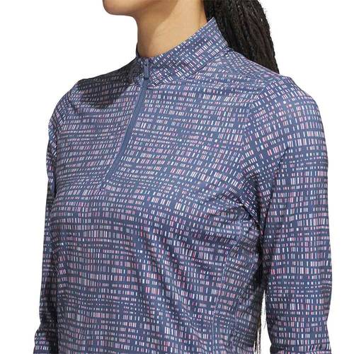 Adidas W Ultimate 365 Printed 1/4 Zip Mock 2