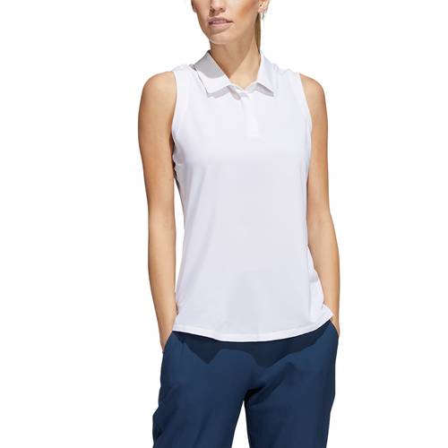Adidas W Otmn Solid Sleeveless Polo 3