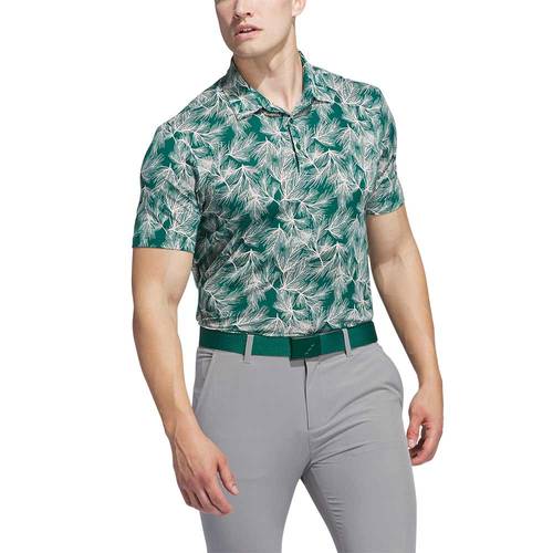 Adidas M Ultimate365 Mesh Print Polo Shirt 5