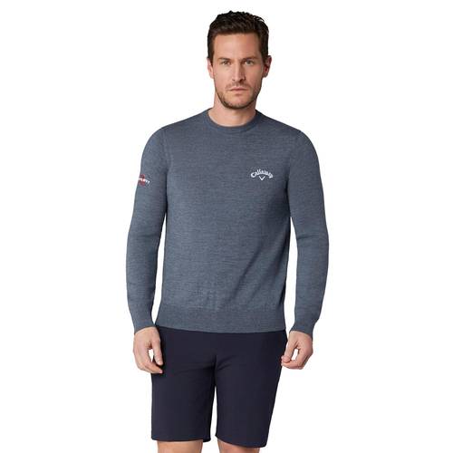 Callaway M Crew Neck Merino Mix Sweater 1
