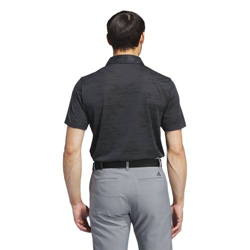 Adidas M Ultimate365 Textured Stripe Polo Shirt 5