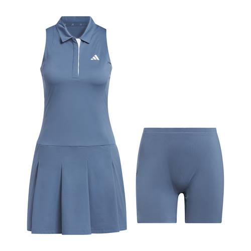 Adidas W Ultimate365 Tour Twistknit Pleated Dress 11