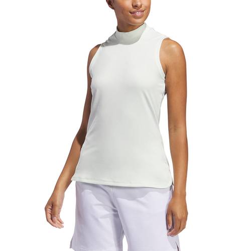 Adidas W Ultimate365 Sleeveless Mock Neck Polo 5