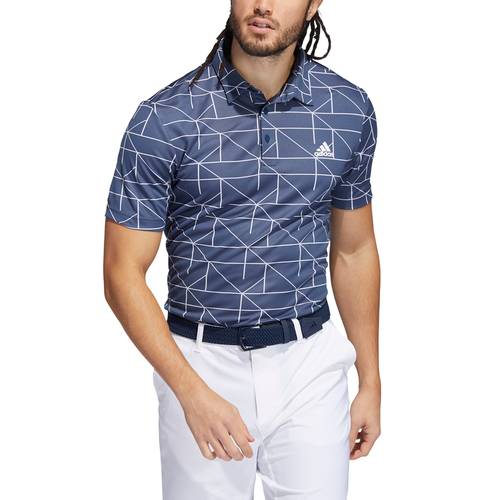 Adidas M Jacquard Polo Shirt 10