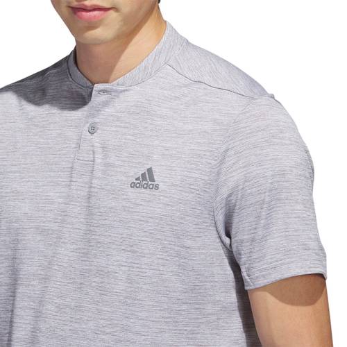 Adidas M Texture Stripe Polo Shirt 8