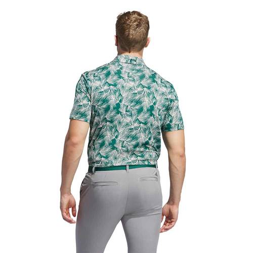 Adidas M Ultimate365 Mesh Print Polo Shirt 6