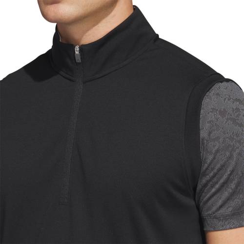 Adidas M Elevated 1/4 Zip Pullover Vest 7
