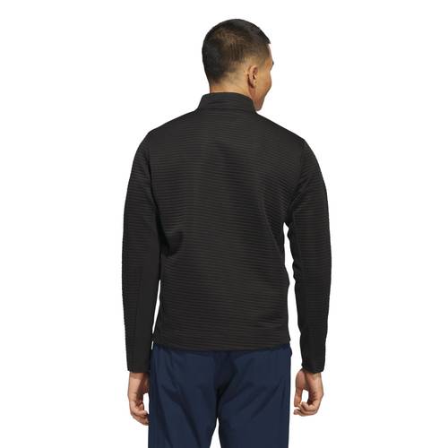 Adidas M Ultimate365 Dwr Textured 1/4 Zip Sweatshirt 7