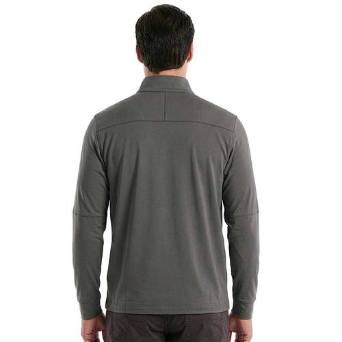 Original Penguin M LS Mixed Media 1/4 Zip Pullover 4