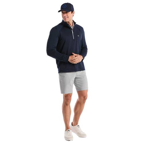 Original Penguin M LS Mixed Media 1/4 Zip Pullover 3