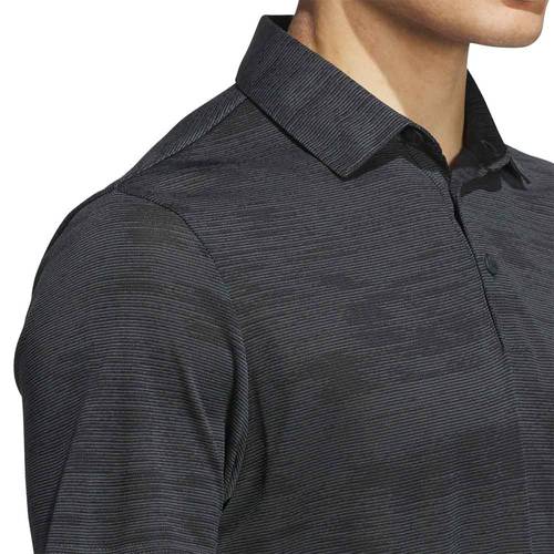 Adidas M Ultimate365 Textured Stripe Polo Shirt 7